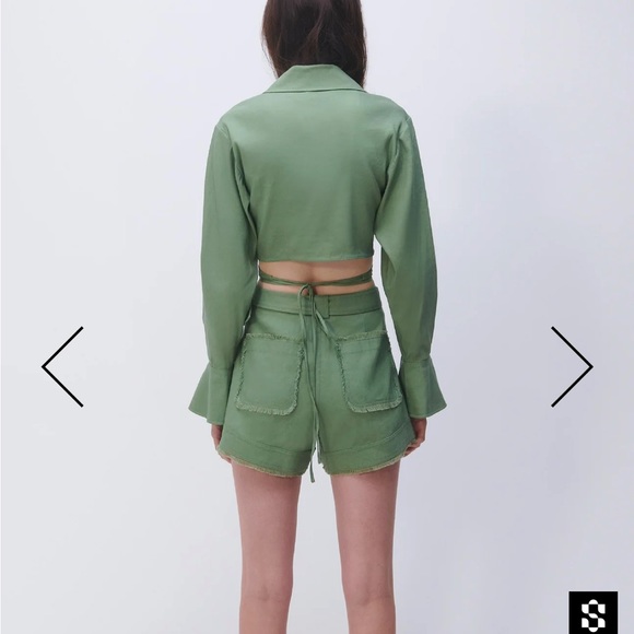 NWOT Simkhai  Kermit Short in Verde size 2 - Picture 4 of 4